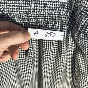 Houndstooth Patterned Sweatpants